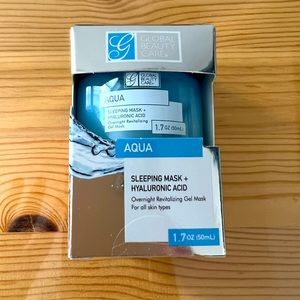 Global Beauty Care Aqua Sleeping Mask + Hyaluronic Acid 1.7 OZ (50 ml)
